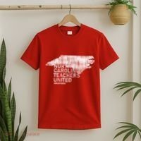 North Carolina Teachers United Red For Ed T-Shirt thumb 2