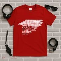 North Carolina Teachers United Red For Ed T-Shirt thumb 5