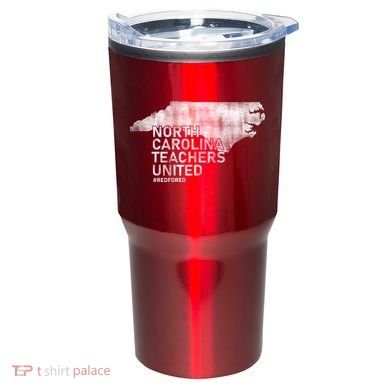 North Carolina Teachers United Red For Ed Tumbler