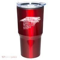 North Carolina Teachers United Red For Ed Tumbler thumb 0