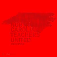 North Carolina Teachers United Red For Ed Santa Hat thumb 1