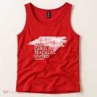 North Carolina Teachers United Red For Ed Tank Top thumb 2