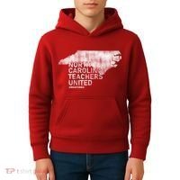 North Carolina Teachers United Red For Ed Kids Hoodie thumb 4