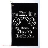 North Dakota Big Deal Golf Towel thumb 0
