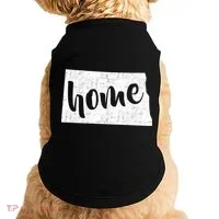 North Dakota Home State Doggie Tank thumb 0