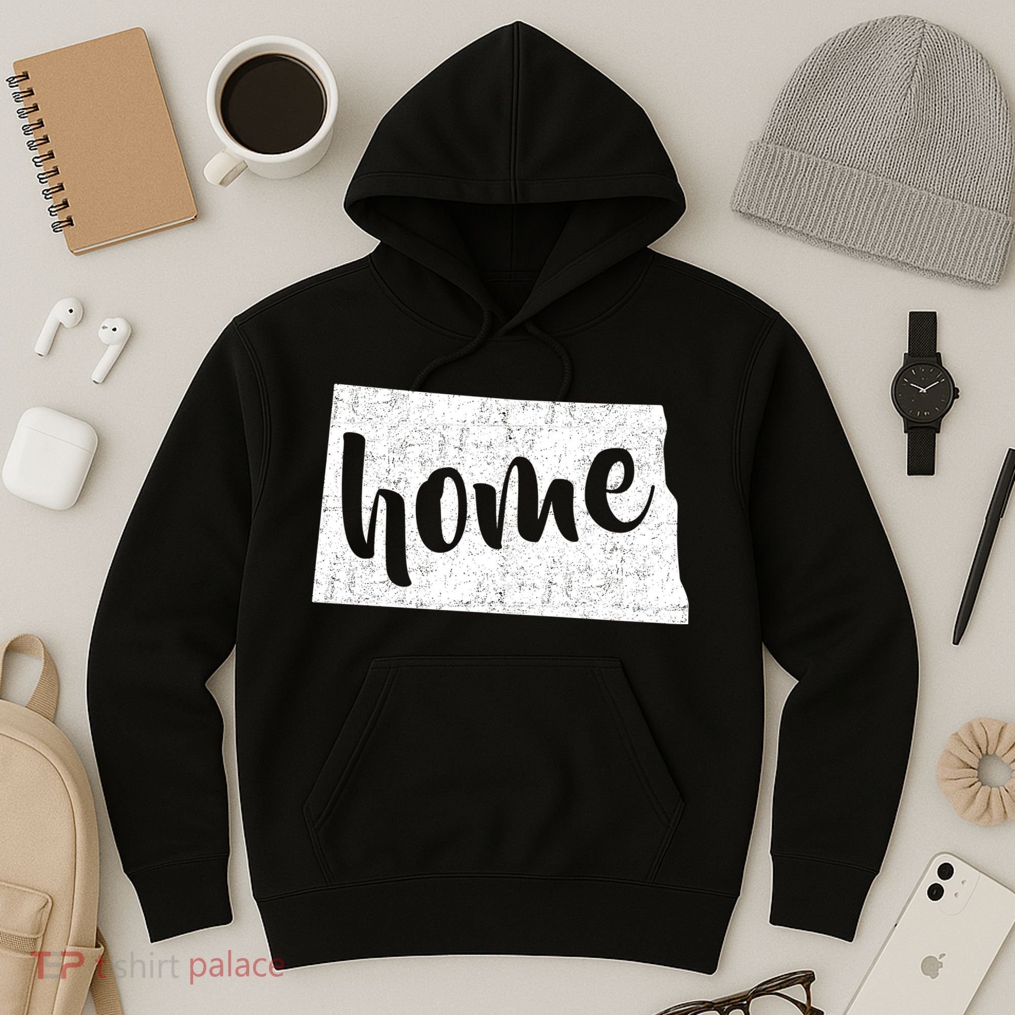 North Dakota Home State Hoodie