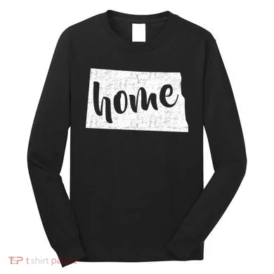 North Dakota Home State Long Sleeve Shirt