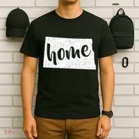 North Dakota Home State T-Shirt thumb 6