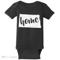 North Dakota Home State Baby Bodysuit thumb 0