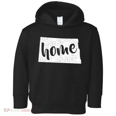 North Dakota Home State Toddler Hoodie