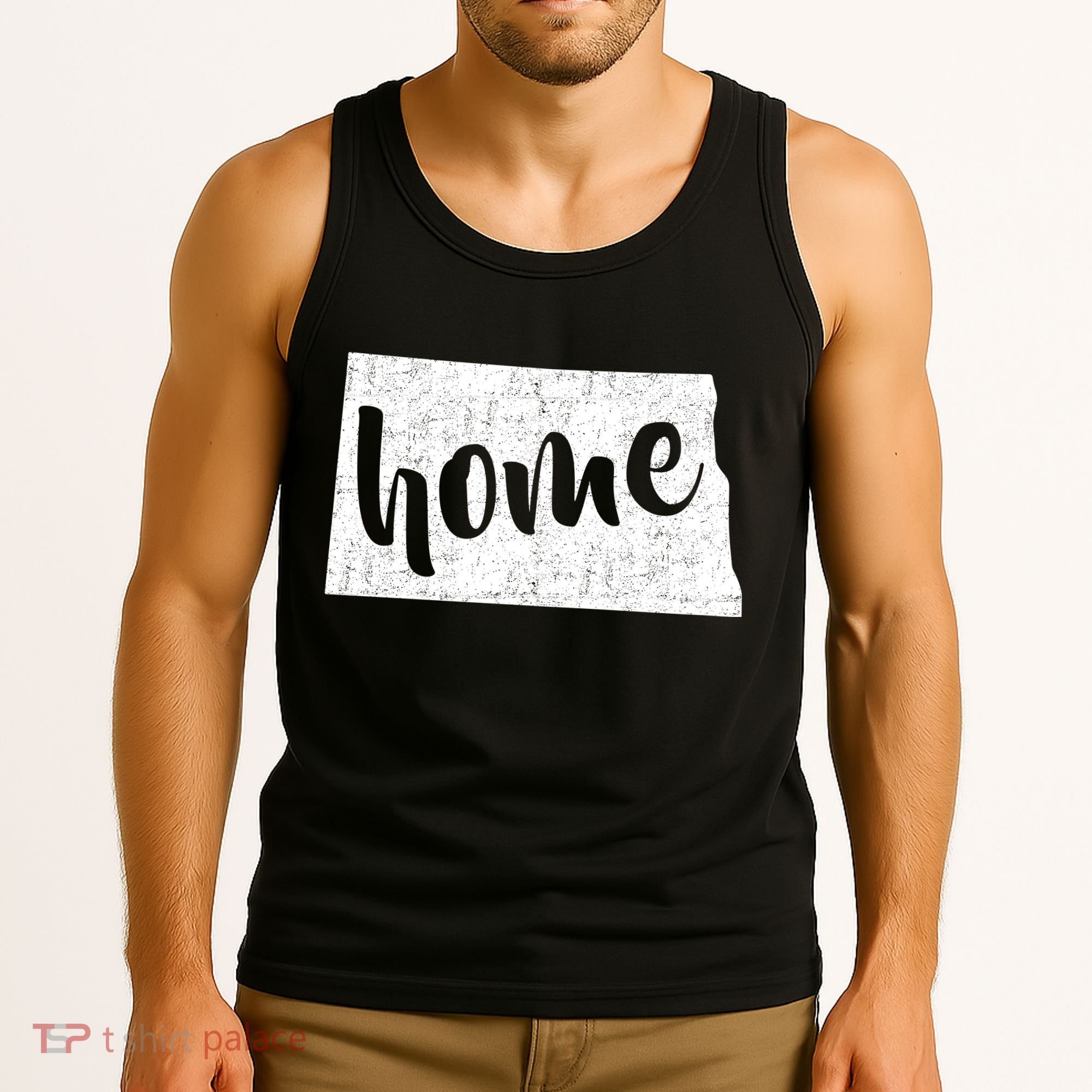 North Dakota Home State Tank Top
