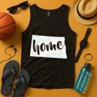 North Dakota Home State Tank Top thumb 4