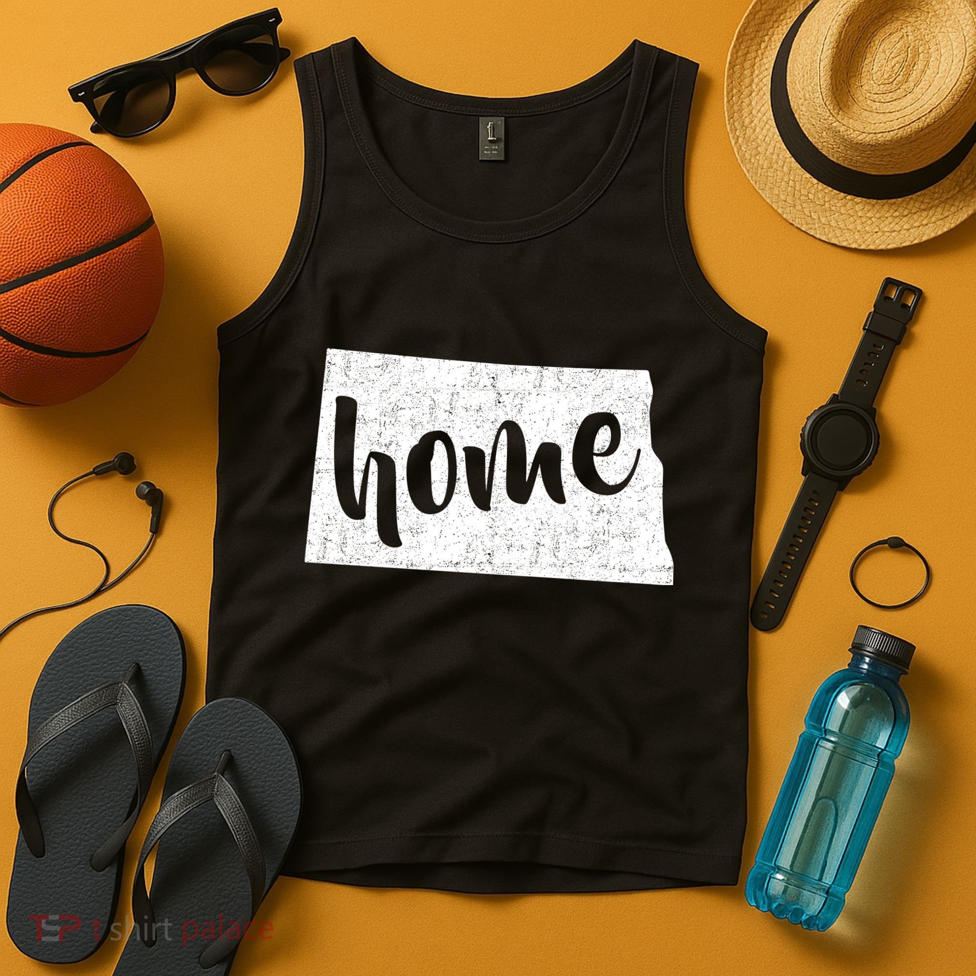 North Dakota Home State Tank Top