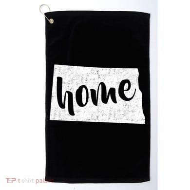 North Dakota Home State Golf Towel