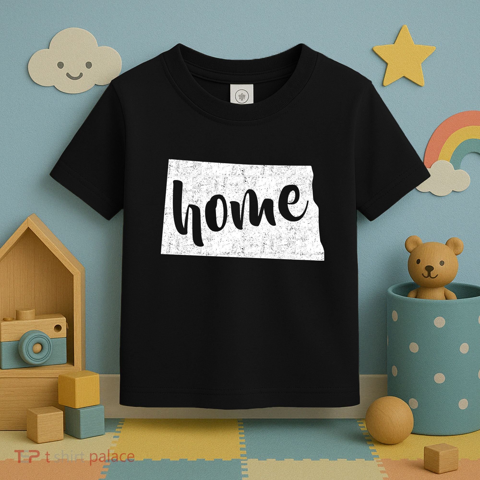 North Dakota Home State Toddler T-Shirt