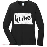 North Dakota Home State Women's Long Sleeve Shirt thumb 0