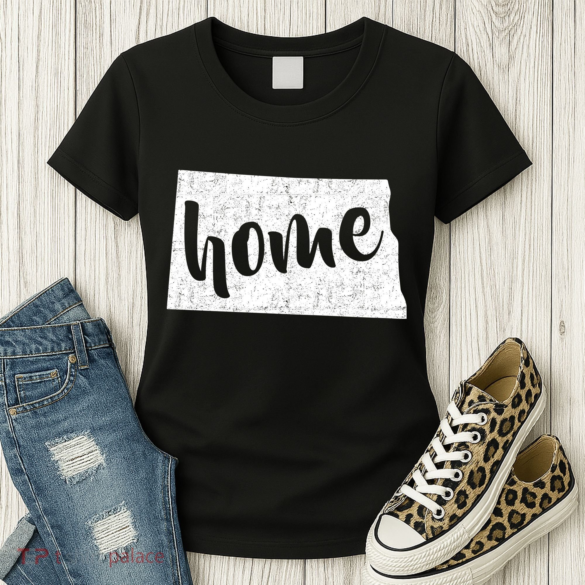 North Dakota Home State Women's T-Shirt
