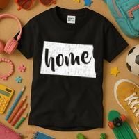 North Dakota Home State Kids T-Shirt thumb 3