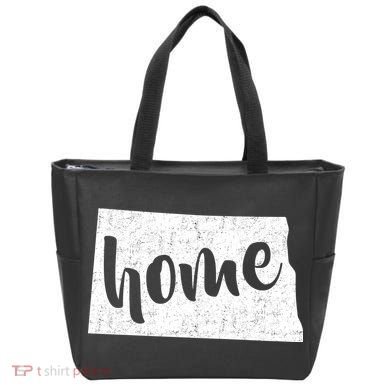 North Dakota Home State Tote Bag