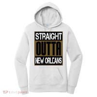 New Orleans Shirts Hip Hop Straight Outta New Orleans Women's Hoodie thumb 0