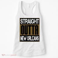 New Orleans Shirts Hip Hop Straight Outta New Orleans Women's Tank Top thumb 0