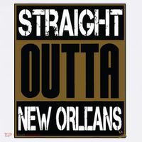 New Orleans Shirts Hip Hop Straight Outta New Orleans Women's Tank Top thumb 5