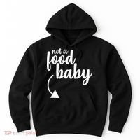 Not a Food Baby Surprise Thanksgiving Pregnancy Hoodie thumb 0