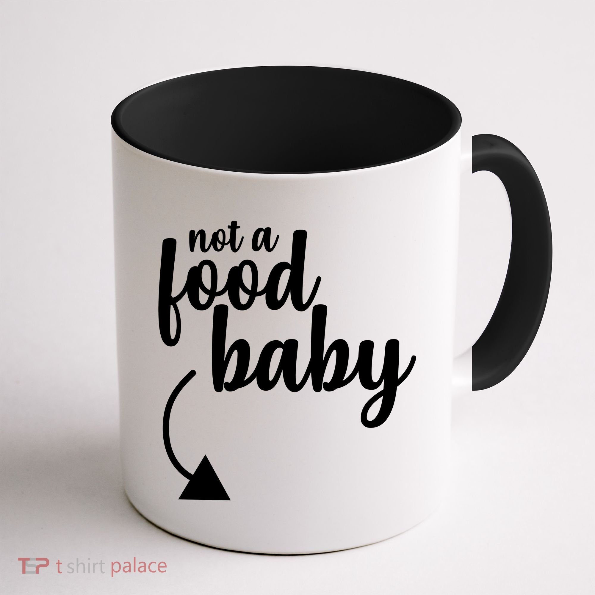 Not a Food Baby Surprise Thanksgiving Pregnancy Coffee Mug