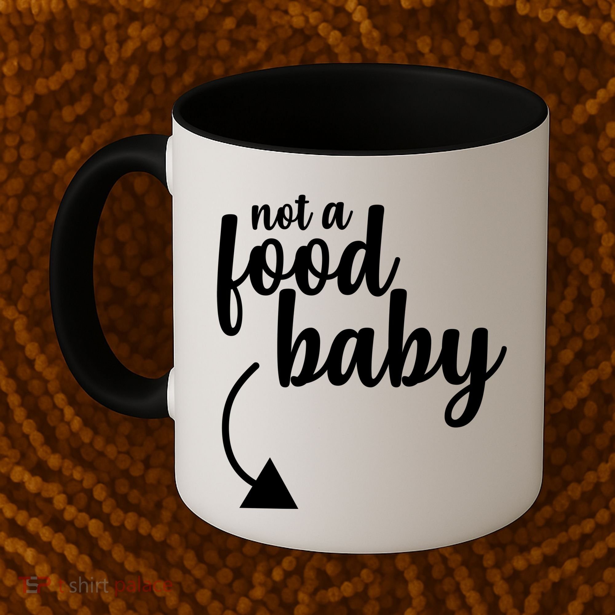 Not a Food Baby Surprise Thanksgiving Pregnancy Coffee Mug