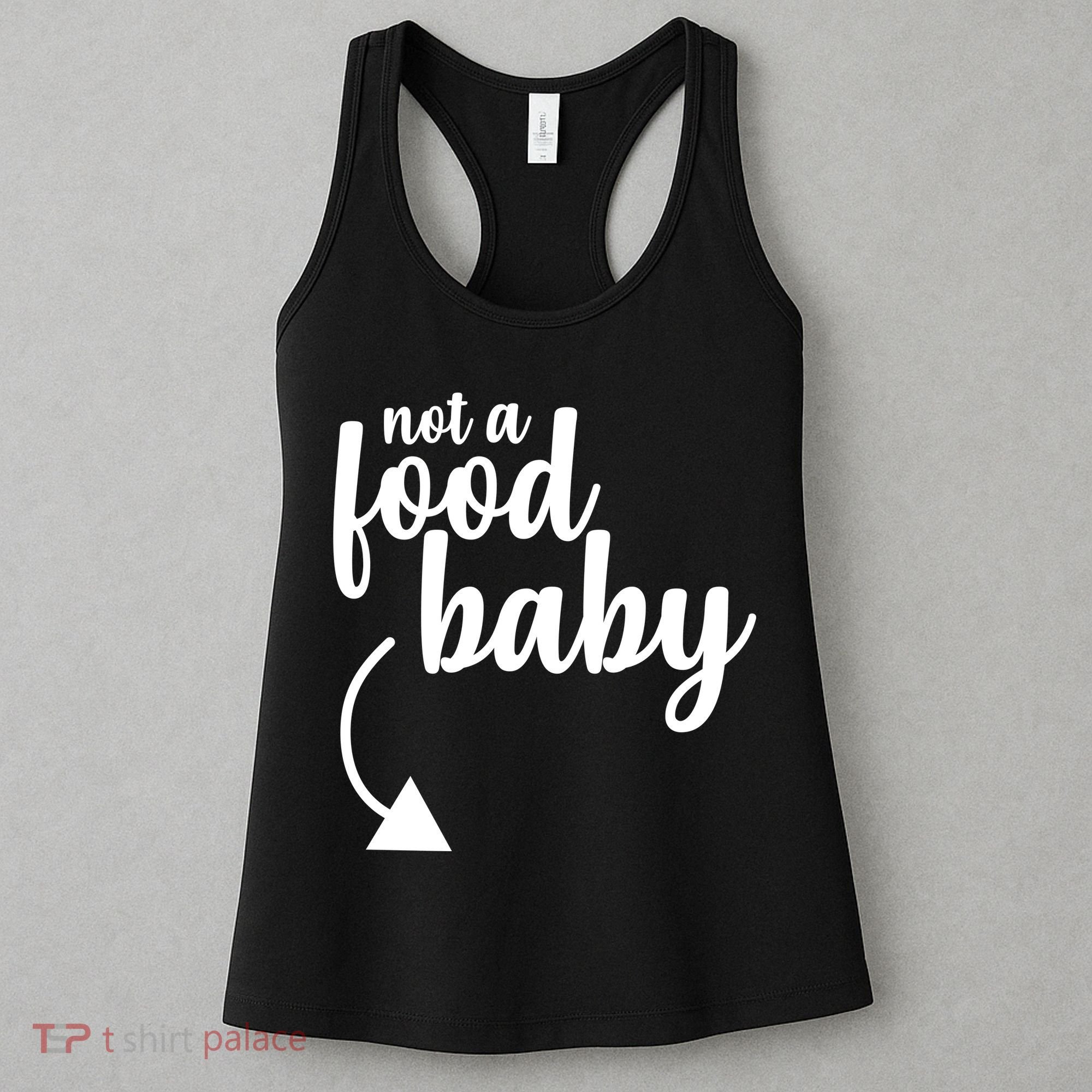 Not a Food Baby Surprise Thanksgiving Pregnancy Women's Tank Top