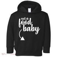 Not a Food Baby Surprise Thanksgiving Pregnancy Toddler Hoodie thumb 0