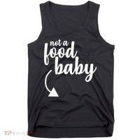 Not a Food Baby Surprise Thanksgiving Pregnancy Tank Top thumb 0