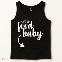 Not a Food Baby Surprise Thanksgiving Pregnancy Tank Top thumb 2