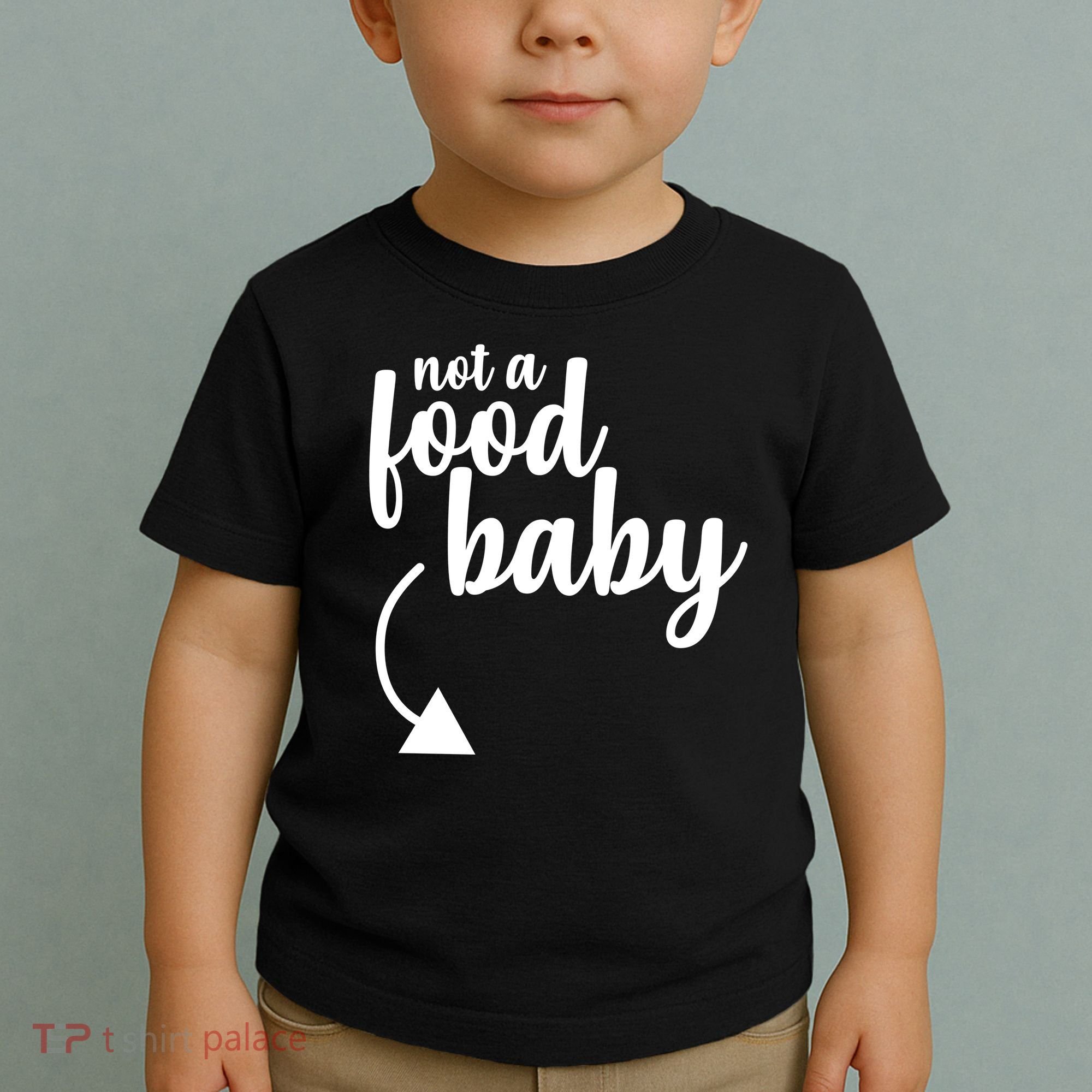Not a Food Baby Surprise Thanksgiving Pregnancy Toddler T-Shirt