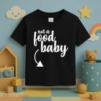 Not a Food Baby Surprise Thanksgiving Pregnancy Toddler T-Shirt thumb 3