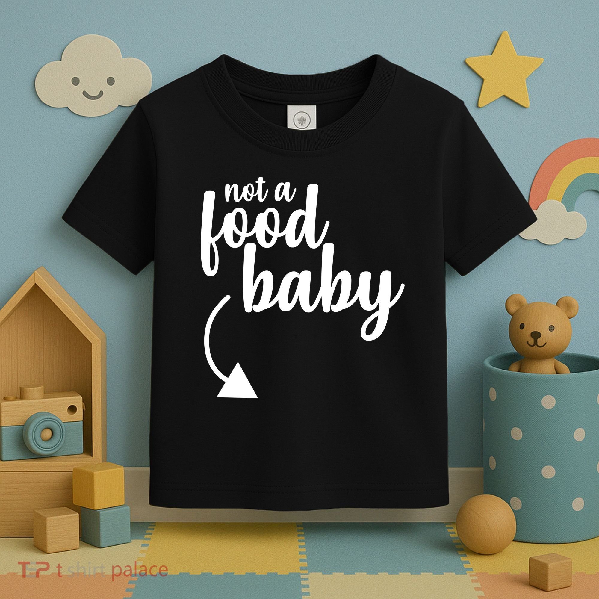 Not a Food Baby Surprise Thanksgiving Pregnancy Toddler T-Shirt