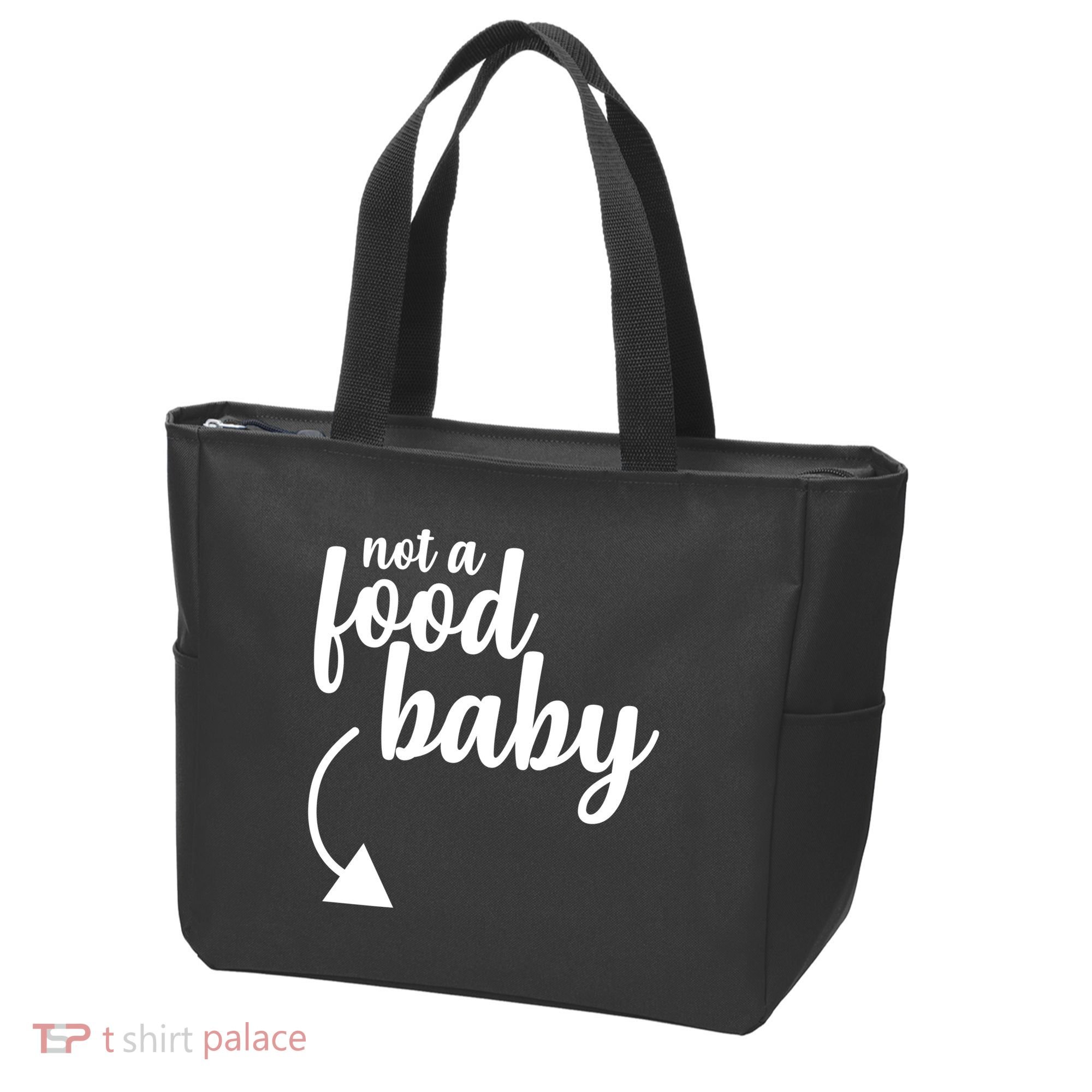 Not a Food Baby Surprise Thanksgiving Pregnancy Tote Bag
