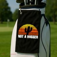 Not A Hugger Golf Towel thumb 2