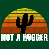 Not A Hugger Button thumb 1