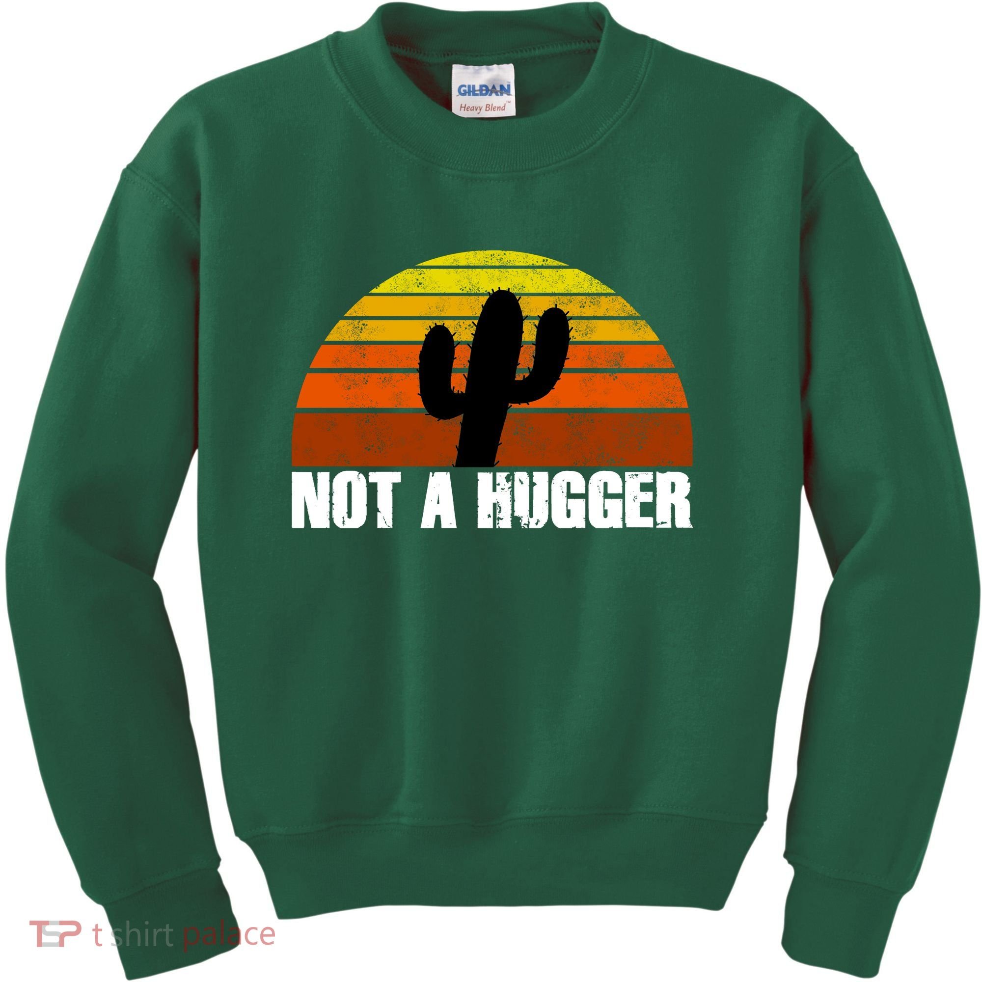 Not A Hugger Kids Sweatshirt