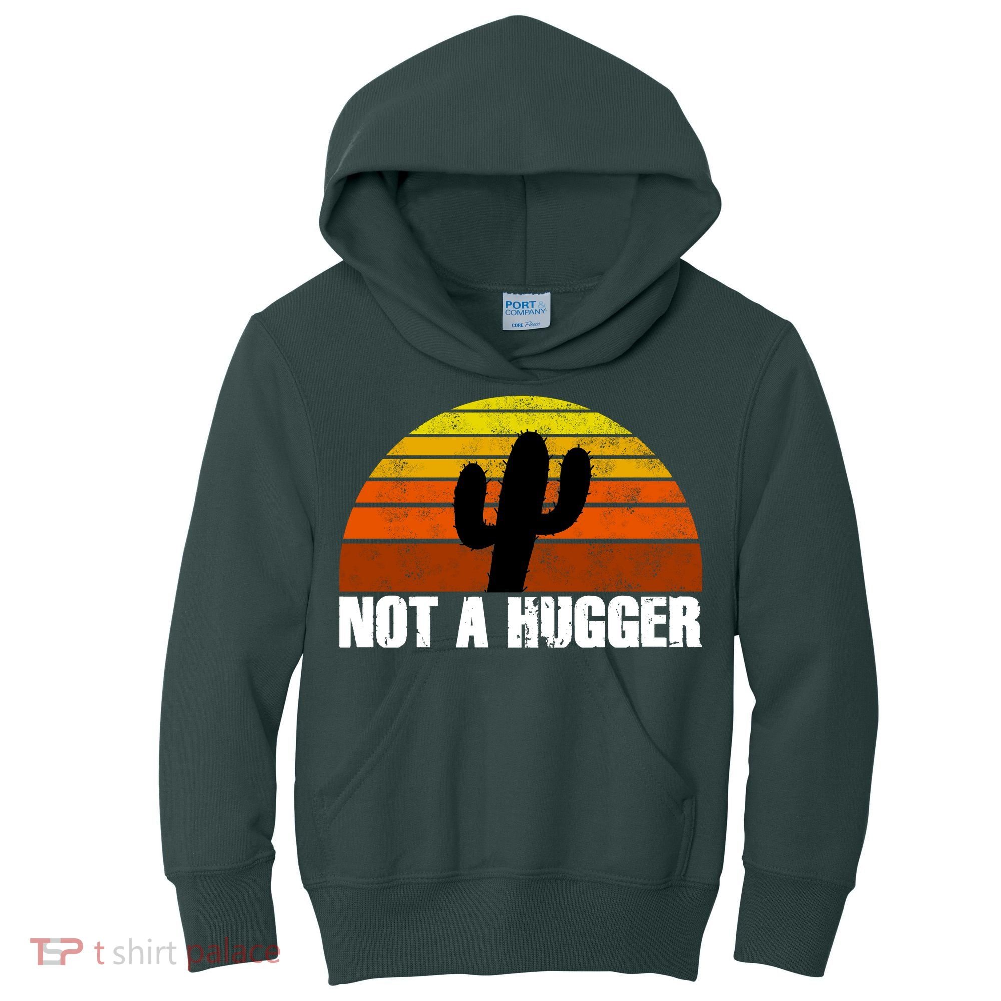 Not A Hugger Kids Hoodie
