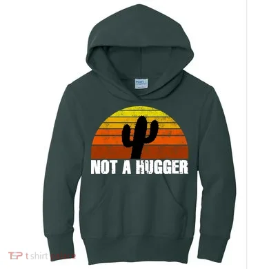 Not A Hugger Kids Hoodie