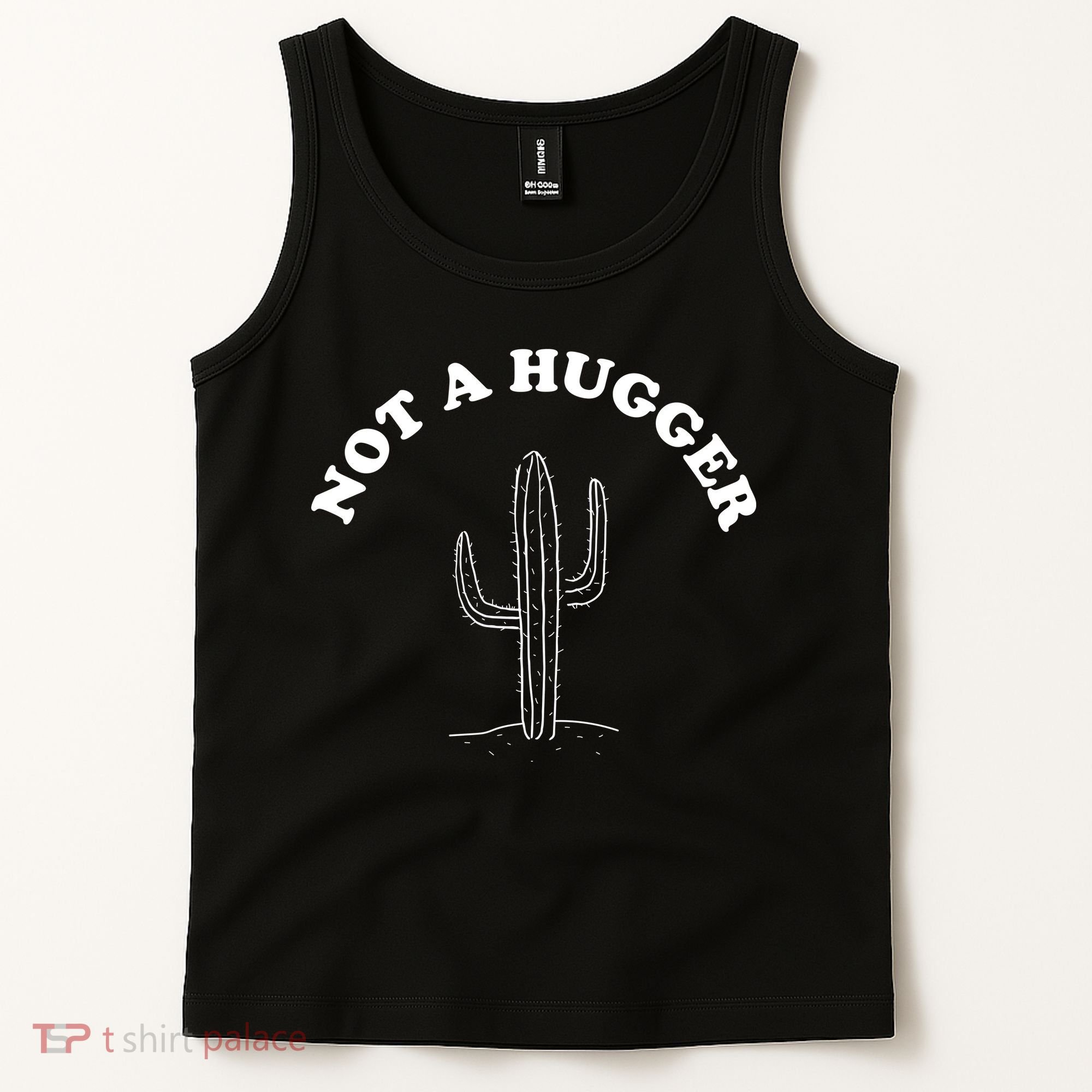 Not A Hugger Cactus Tank Top
