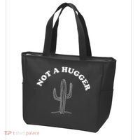 Not A Hugger Cactus Tote Bag thumb 3