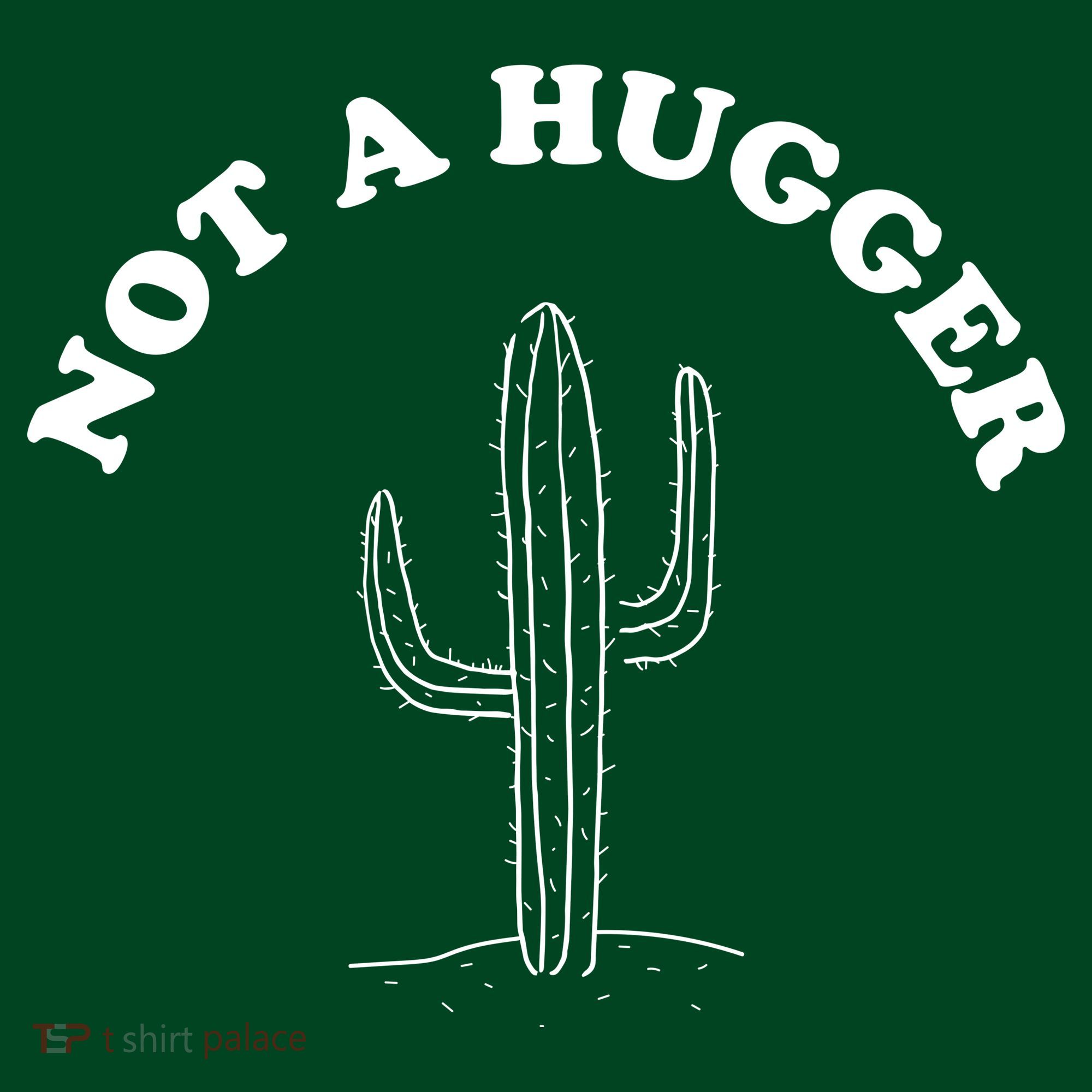 Not A Hugger Cactus Kids Hoodie