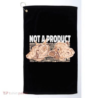 Not A Product Vegan Golf Towel