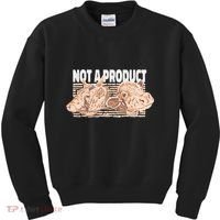 Not A Product Vegan Kids Sweatshirt thumb 0