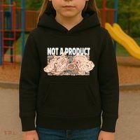 Not A Product Vegan Kids Hoodie thumb 3