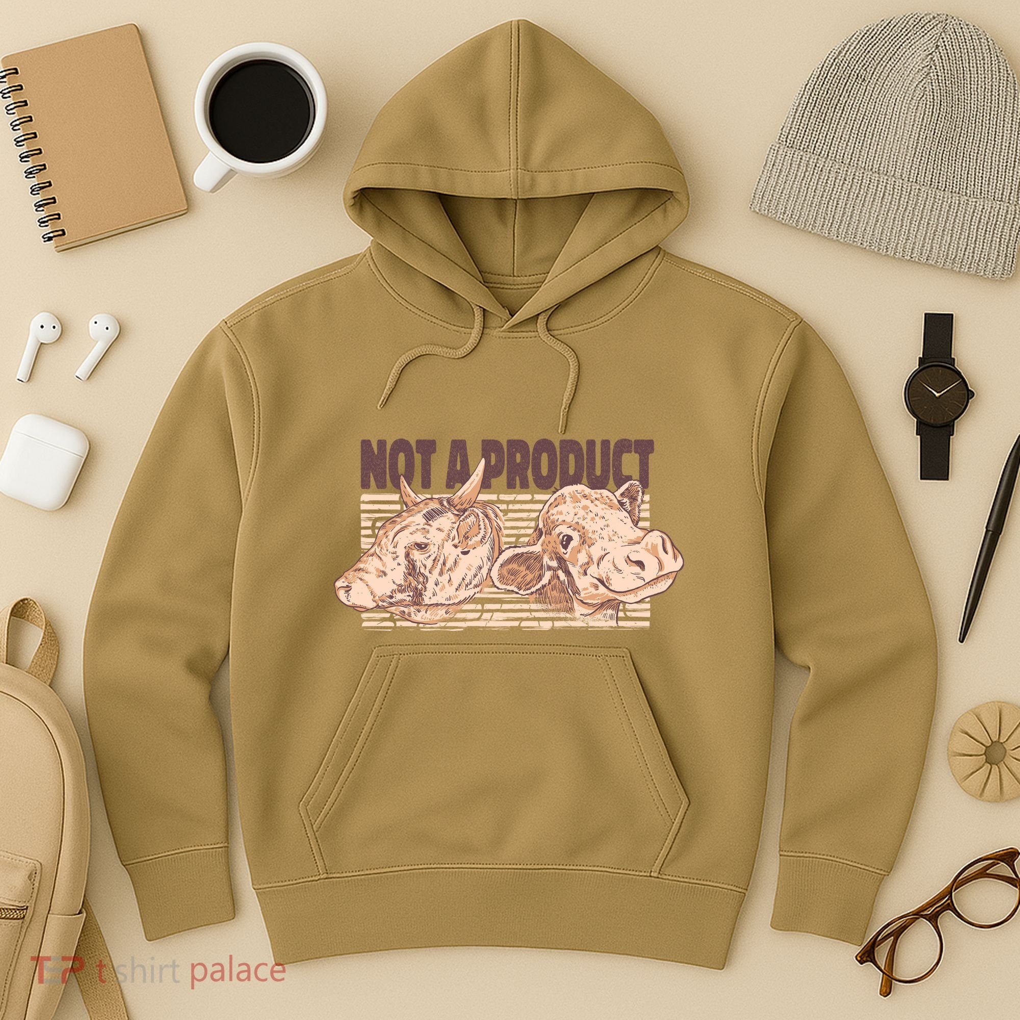 Not A Product Vegan Hoodie