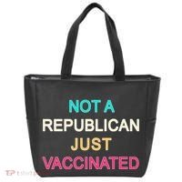 Not A Republican Just Vaccinated Tote Bag thumb 0
